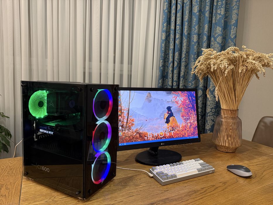 Ігровий ПК/компʼютер RTX 3060 (12 GB) i5-10400f ssd 16 ddr4