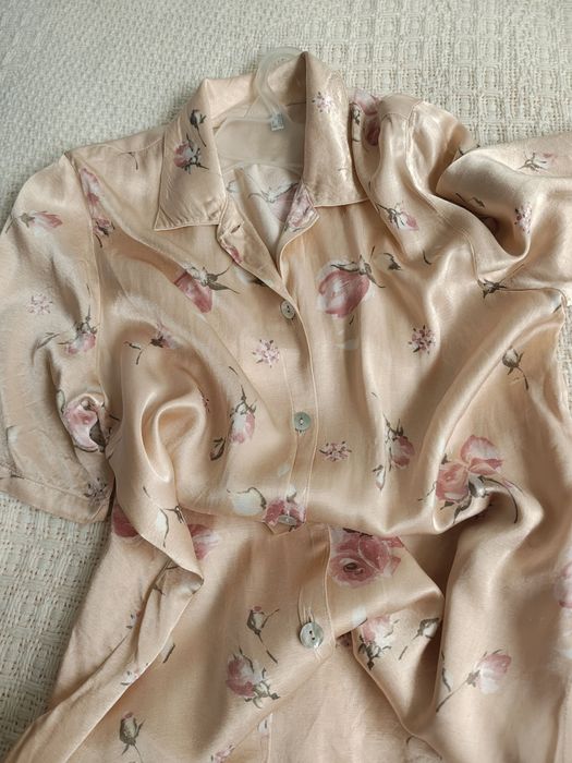 piżama z bawełny satynowej