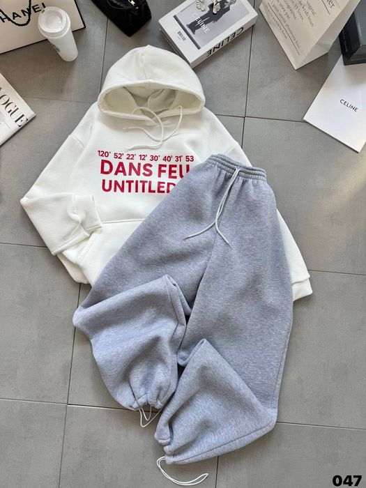 Костюм спортивний молодіжний трьохнитка на флісі