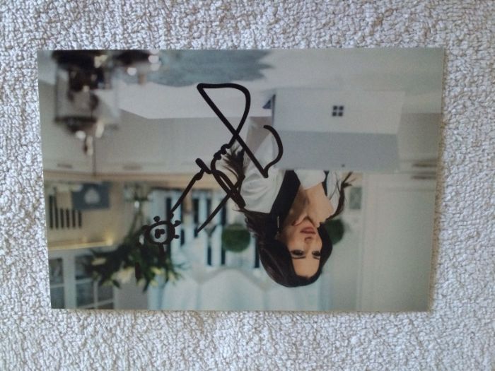 Justyna Steczkowska -oryginalny autograf