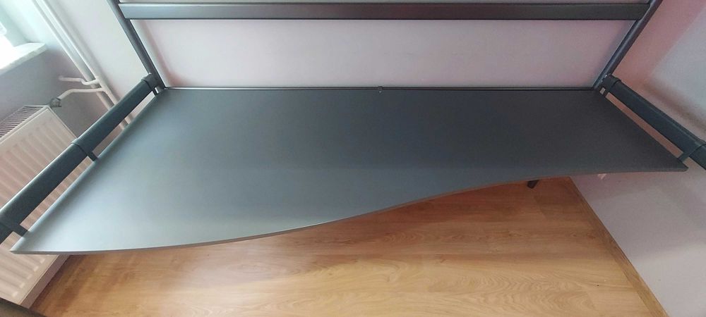 IKEA SVARTA łóżko antresola z biurkiem