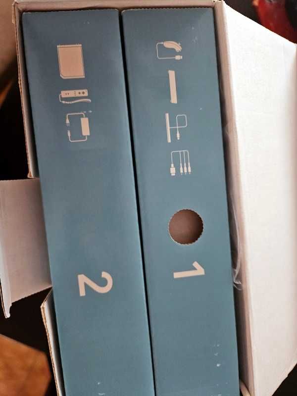 Consola Wii completa na caixa desbloqueada com extras