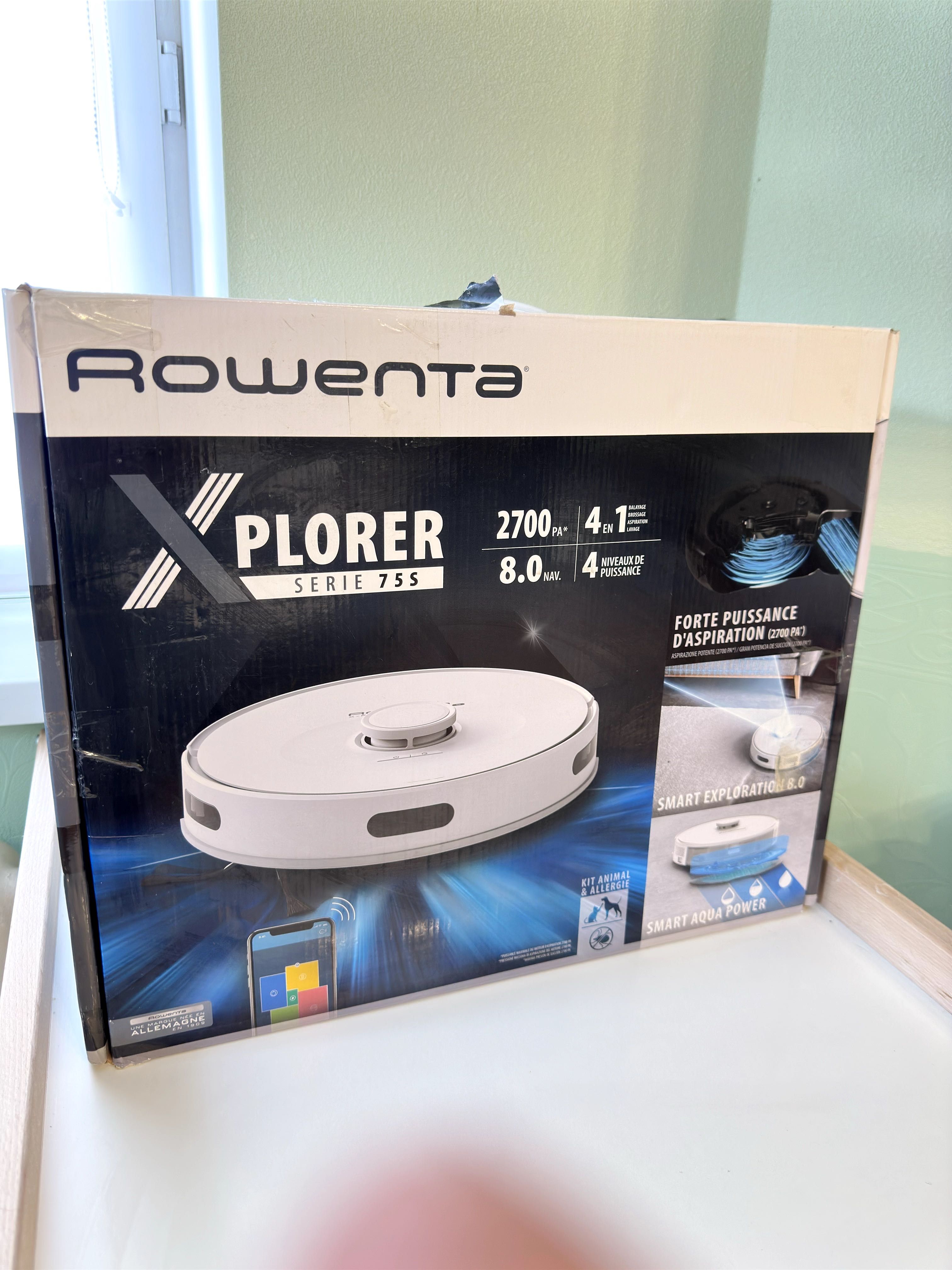 Робот-пилосос Rowenta X-PLORER Serie 75 S RR8567WH