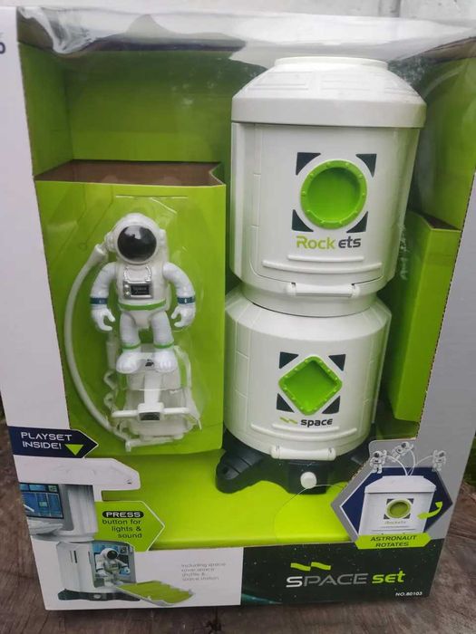 Набір 80103 Космічний Корабель світло, звук, у коробці Astronaut Space