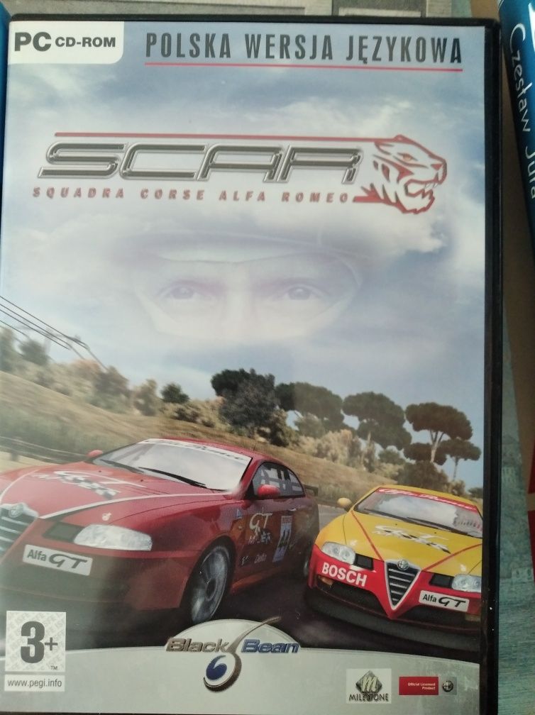 gra PC S.C.A.R. sqadra course Alfa Romeo polska wersja PC DVD box