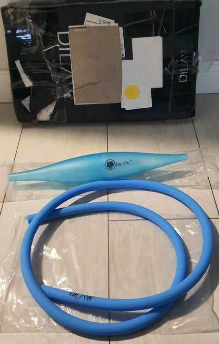 NOWY DILAW Shisha Ice Bazooka + Wąż – chłodząca końcówka do shishy
