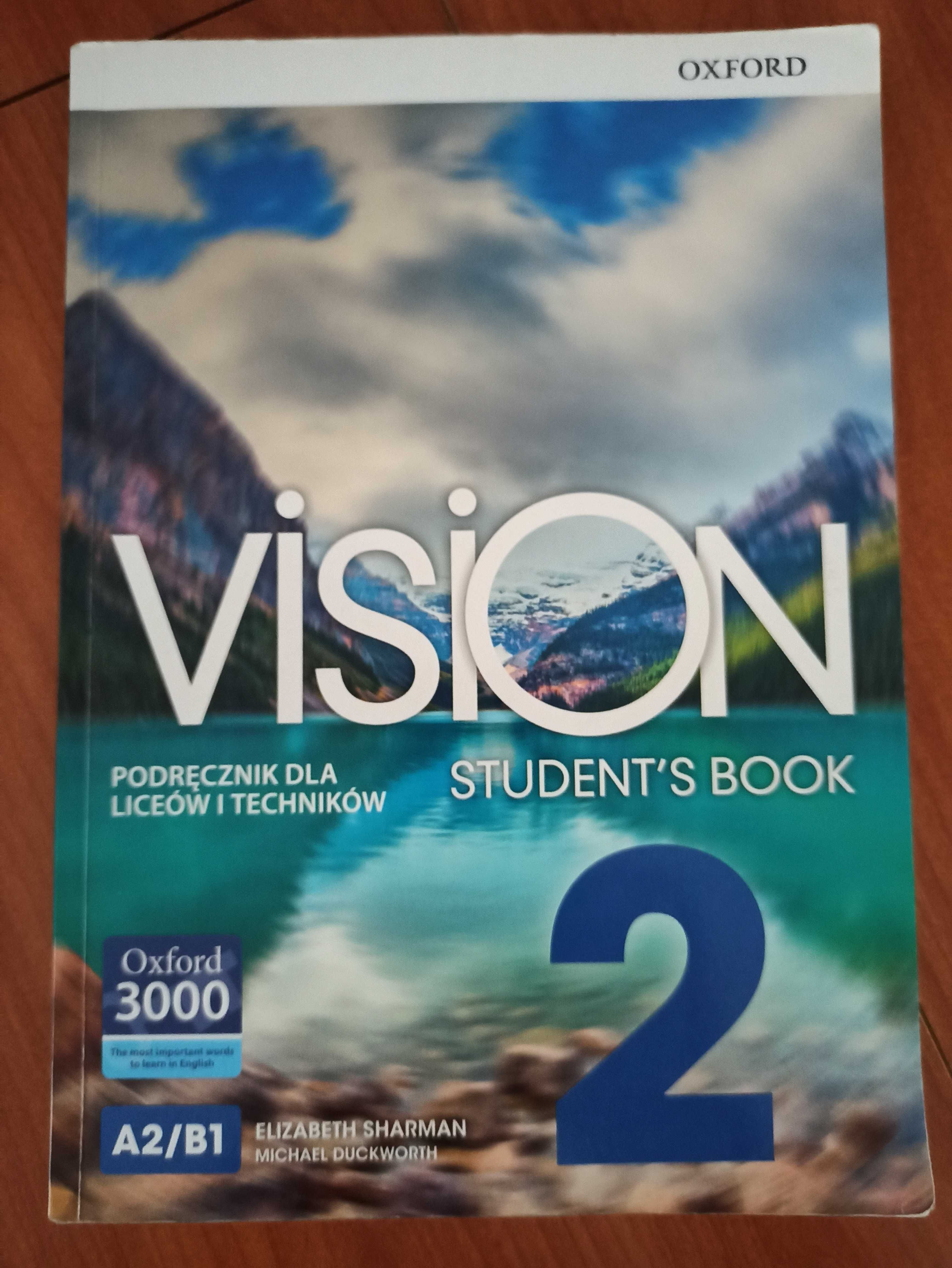 Podręcznik Oxford Vision 2. Język angielski. Używany