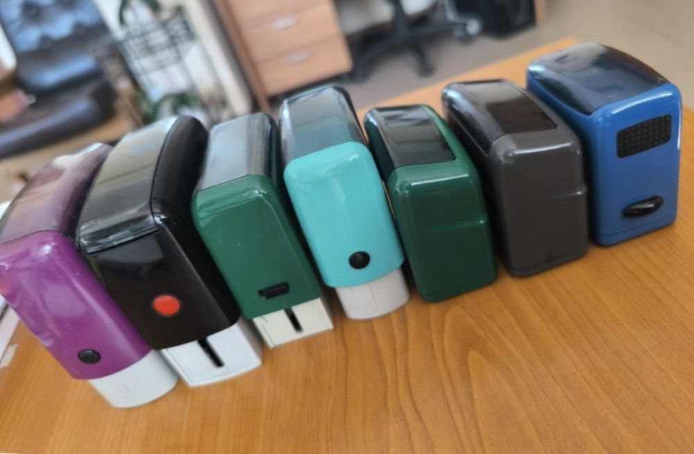7 automatów do pieczątek