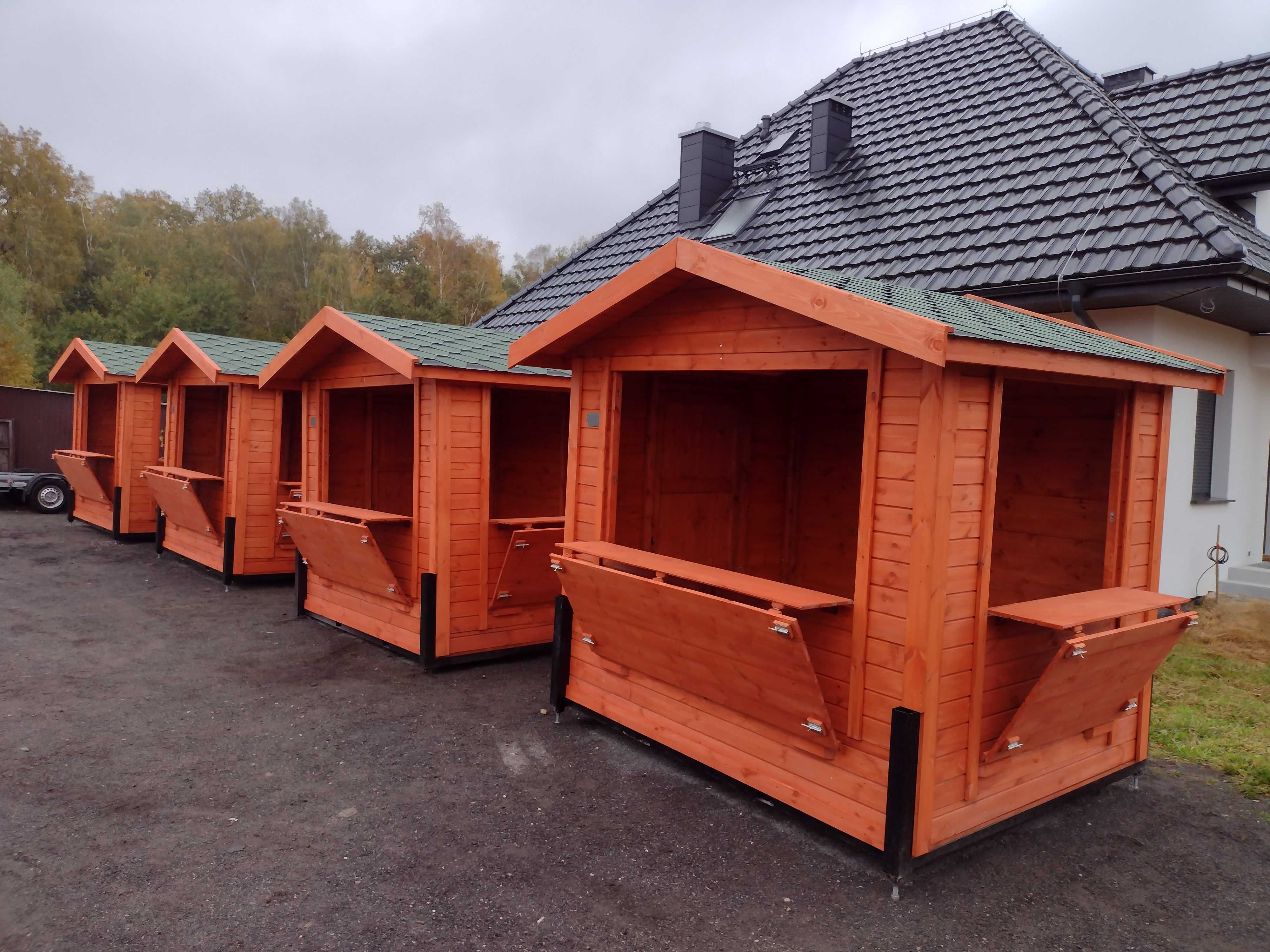 domek handlowy kiosk stragan stalowa rama