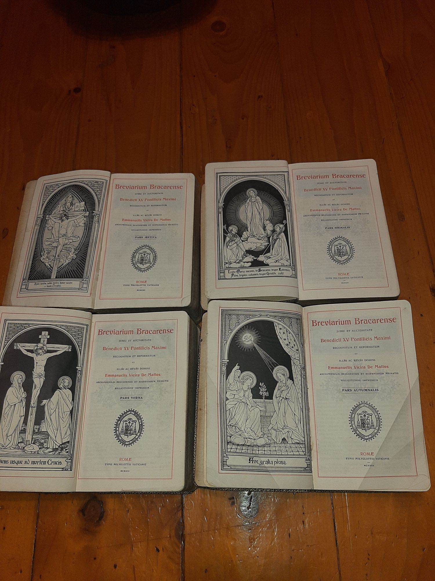 Antigos Livros Religiosos  Breviarium Bracarense