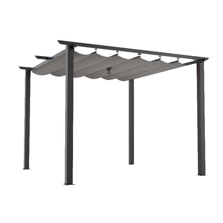 Pergola ogrodowa tarasowa metalowa 3x3 altana zadaszenie KOLORY
