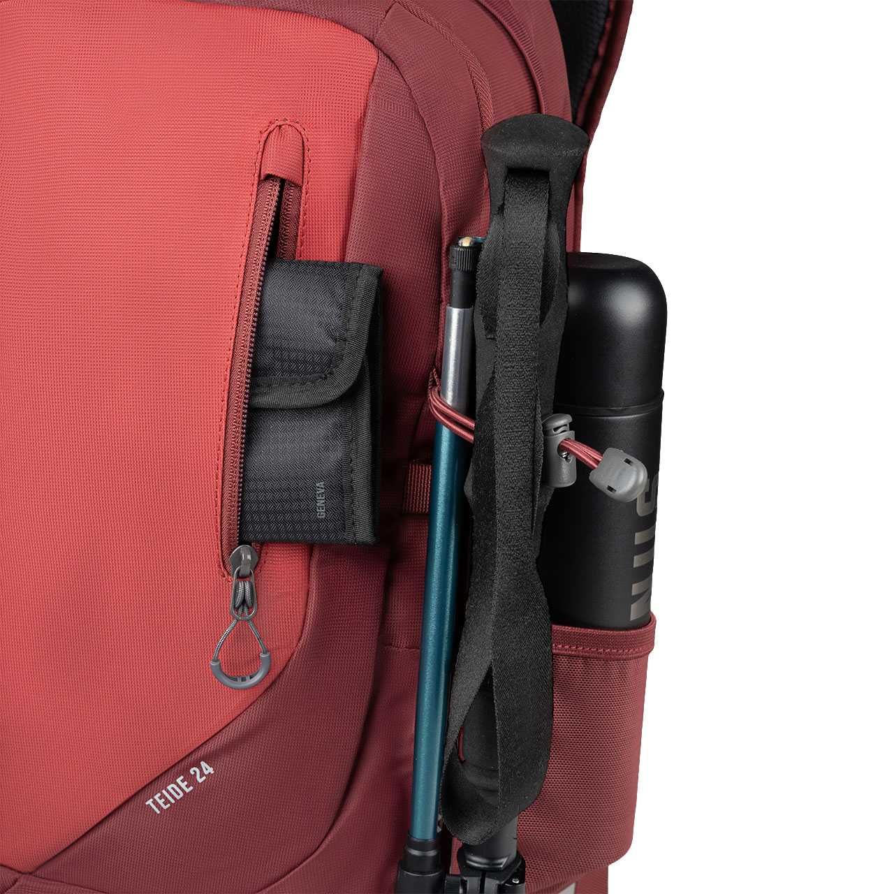 Plecak Alpinus TEIDE 24 L burgundowy