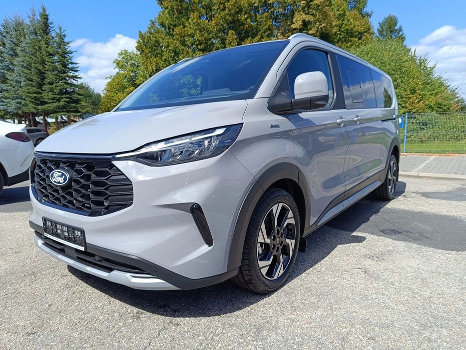 Ford Tourneo Custom 2.5 PHEV 232 KM CVT A1 FWD Aktive , kolor czarny dostępny od ręki !