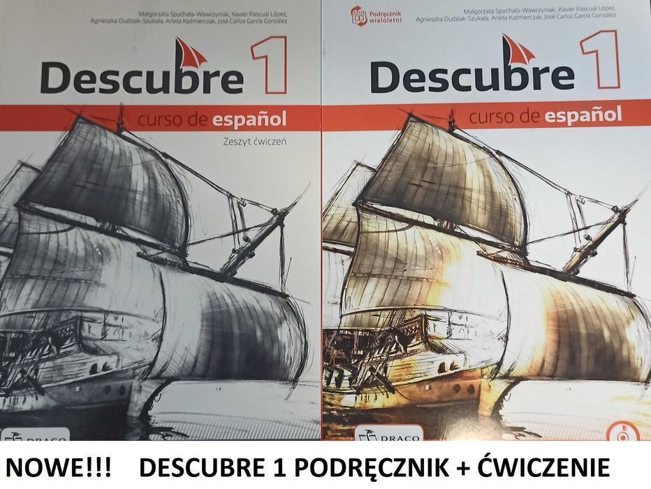 NOWA\ DESCUBRE 1 Podręcznik + Ćwiczenia DRACO