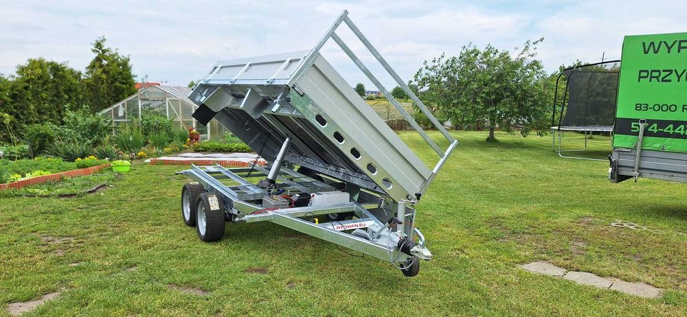 Przyczepa wywrotka wynajem