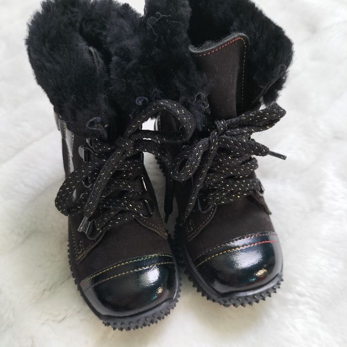 Traperki dziewczęce zimowe r.26