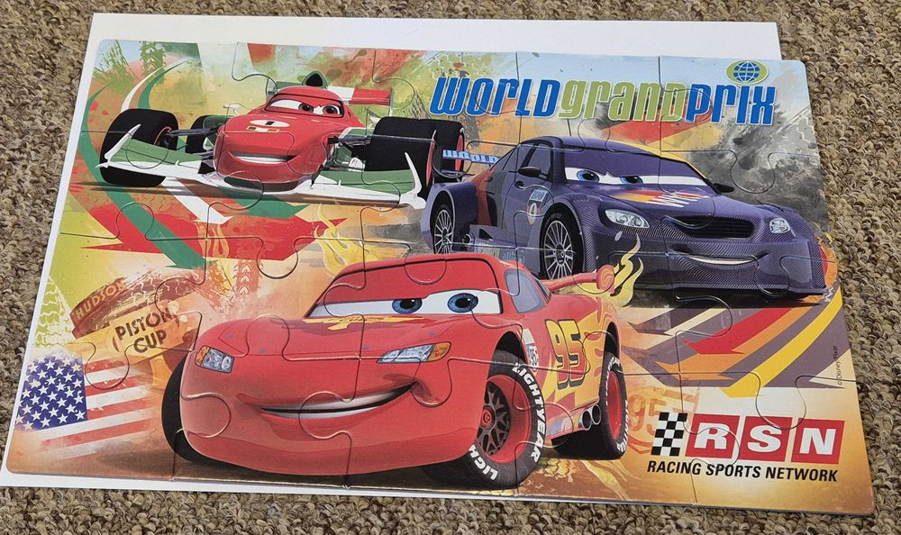 Puzzle Clementoni 4w1 numer 07602 CARS