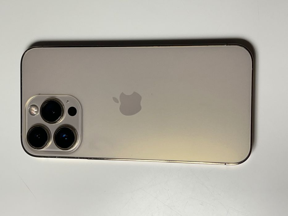 iPhone 13 PRO/ GOLD/ 128GB/ IDEALNY/ Bateria 100%