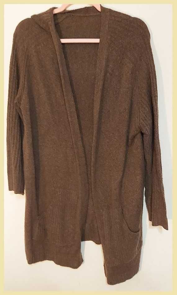 Sweter brązowy w rozmiarze 2xl