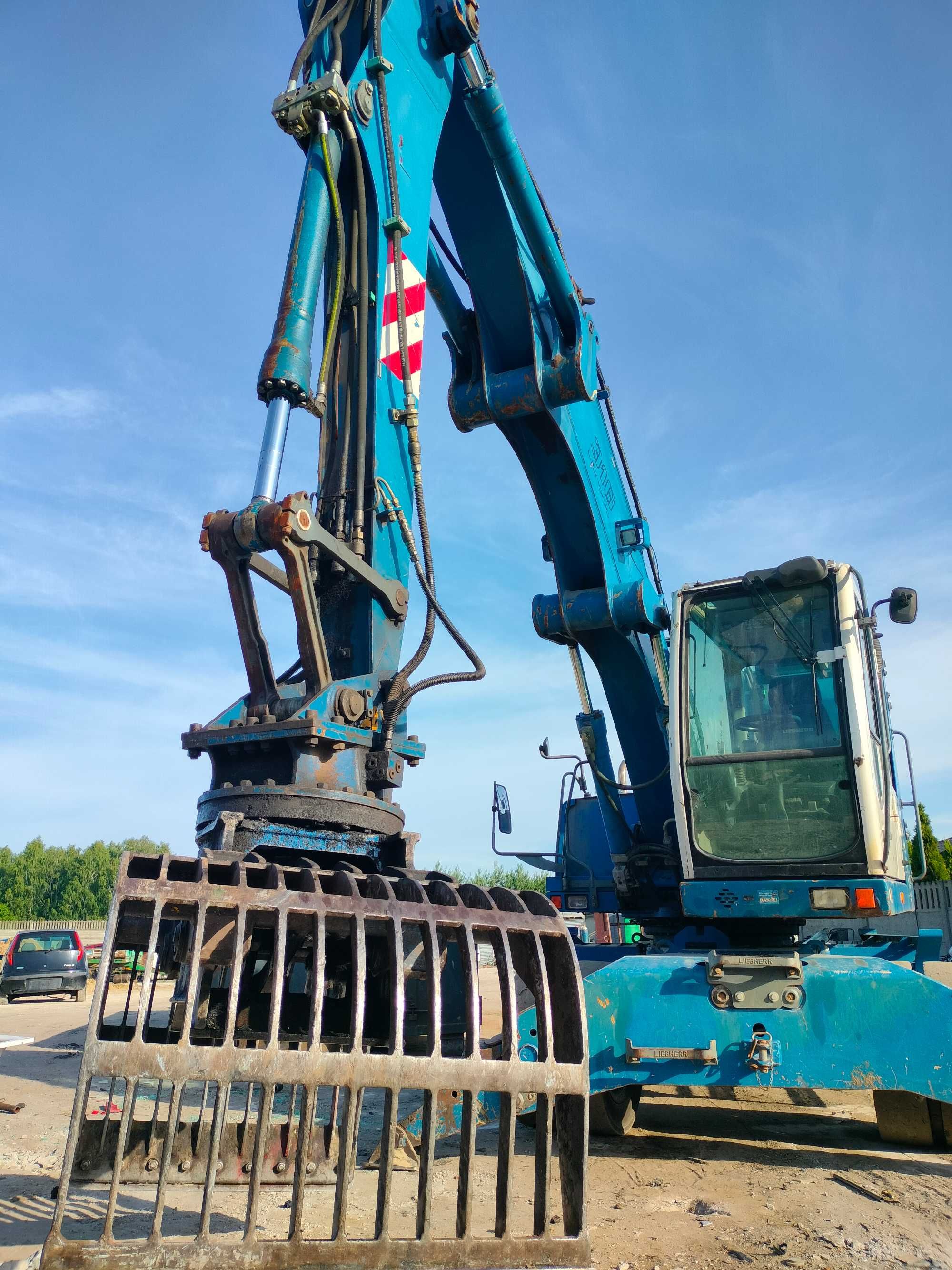 Liebherr A316 litronic 2004 przeładunkowa chwytak