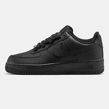 Nike Air Force 1 Black | Найк  Аір Форс 1 чорні ТОП ЯКІСТЬ! 36 - 41р
