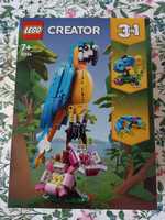 nowe LEGO Creator 3 w 1 31136 Egzotyczna papuga 3w1