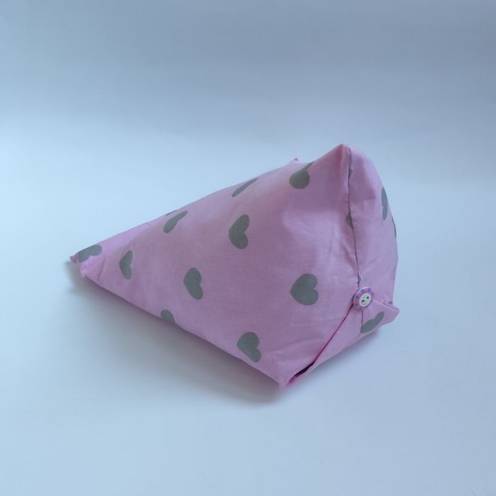 Текстильна подушка підставка для планшета