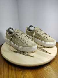 Buty damskie r.38 Puma Suede Platform zamszowe