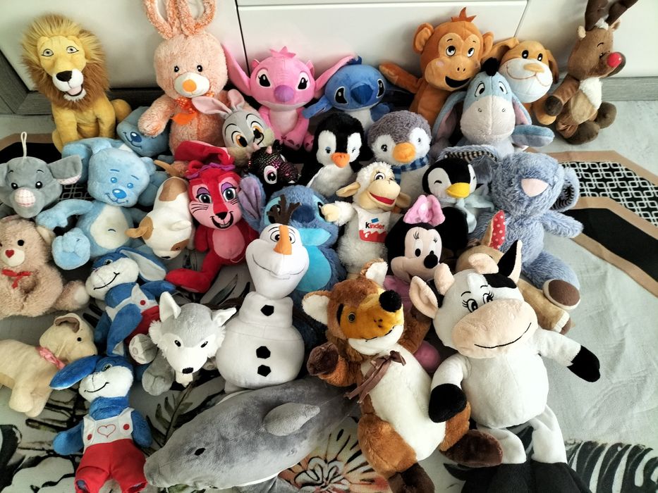 Pluszowe misie i inne