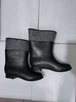 Gumofilce nowe r. 45 czarno-szare