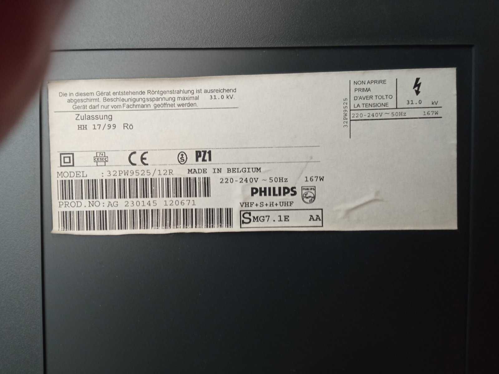 телевизор Philips 32PW9525/12R производство Бельгия с пультом
