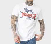Мужские футболки Lonsdale London черные белые серые лонсдейл лондон