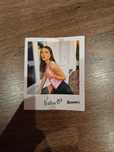 Polaroid Natsu z płatków teamu X