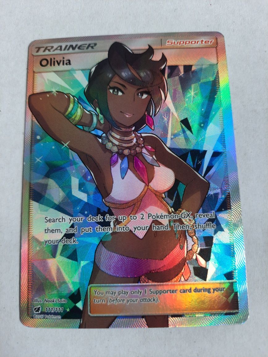 Olivia 111/111 Crimson Invasion - Pokemon TCG