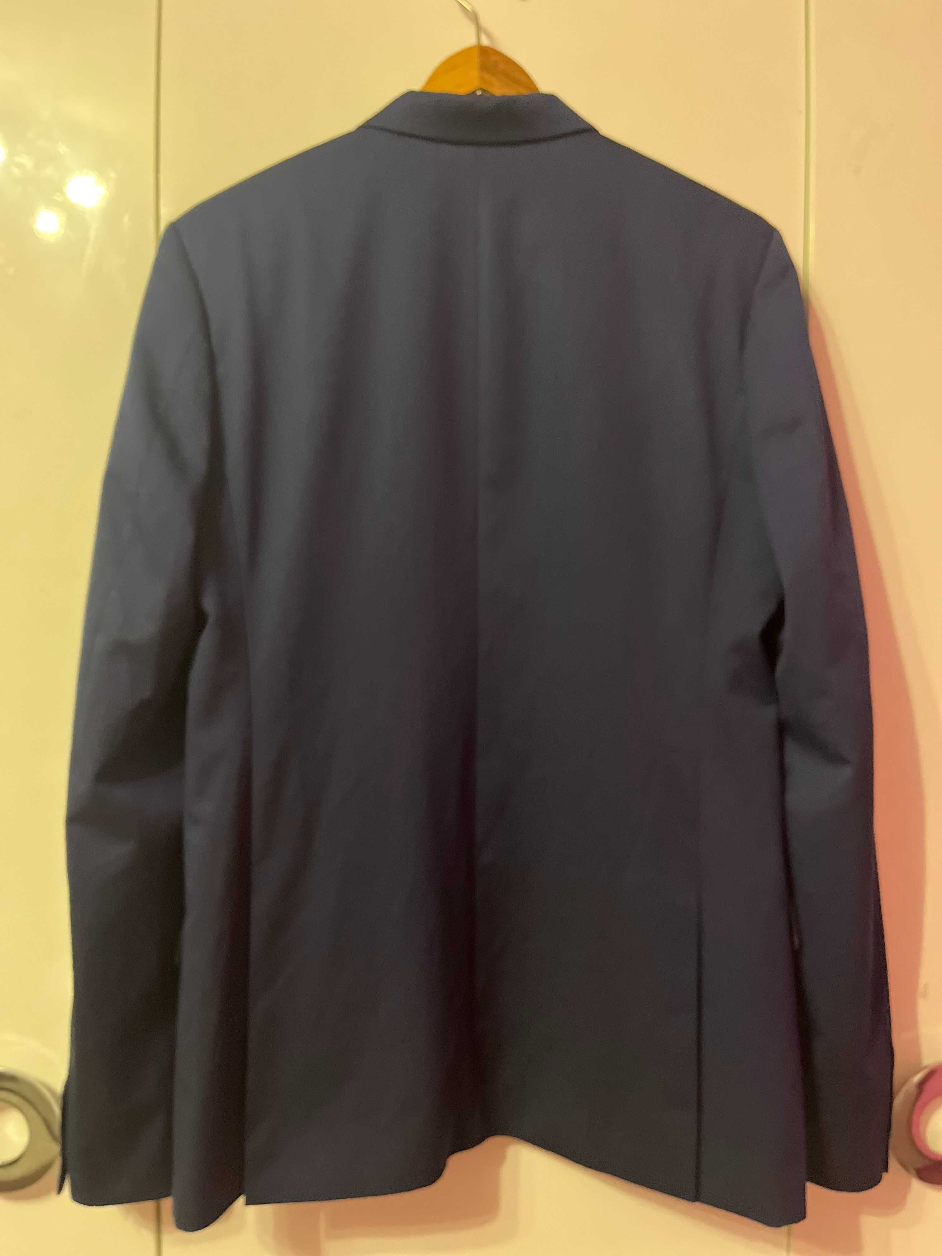 Garnitur męski Aljeka granatowy 188 cm