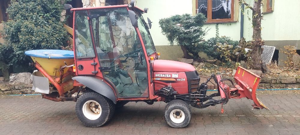 Traktor shibaura SX24,4x4,2013rok,papiery,523motogodzin,solniczka