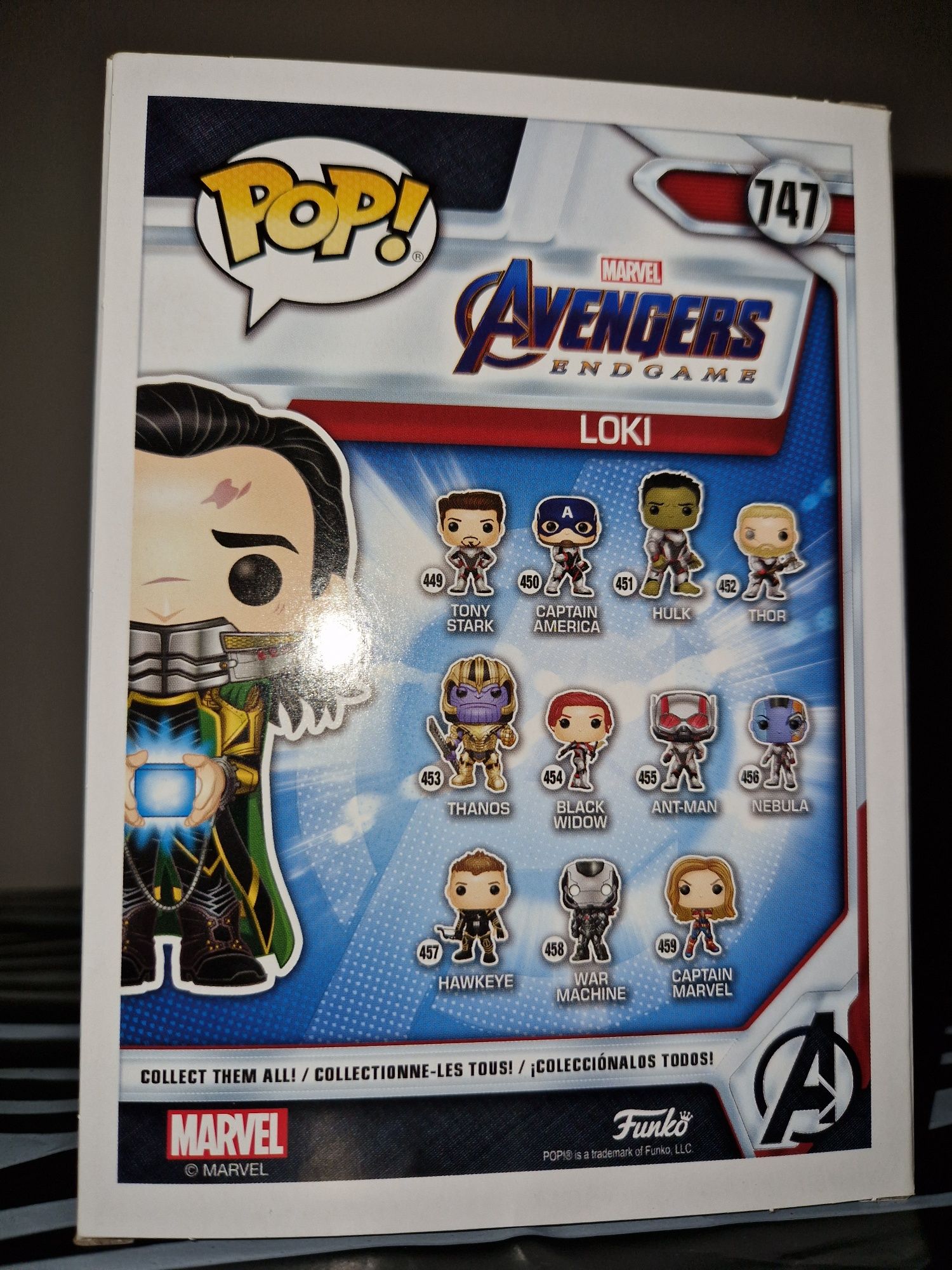 Avengers Endgame Loki Glow Funko