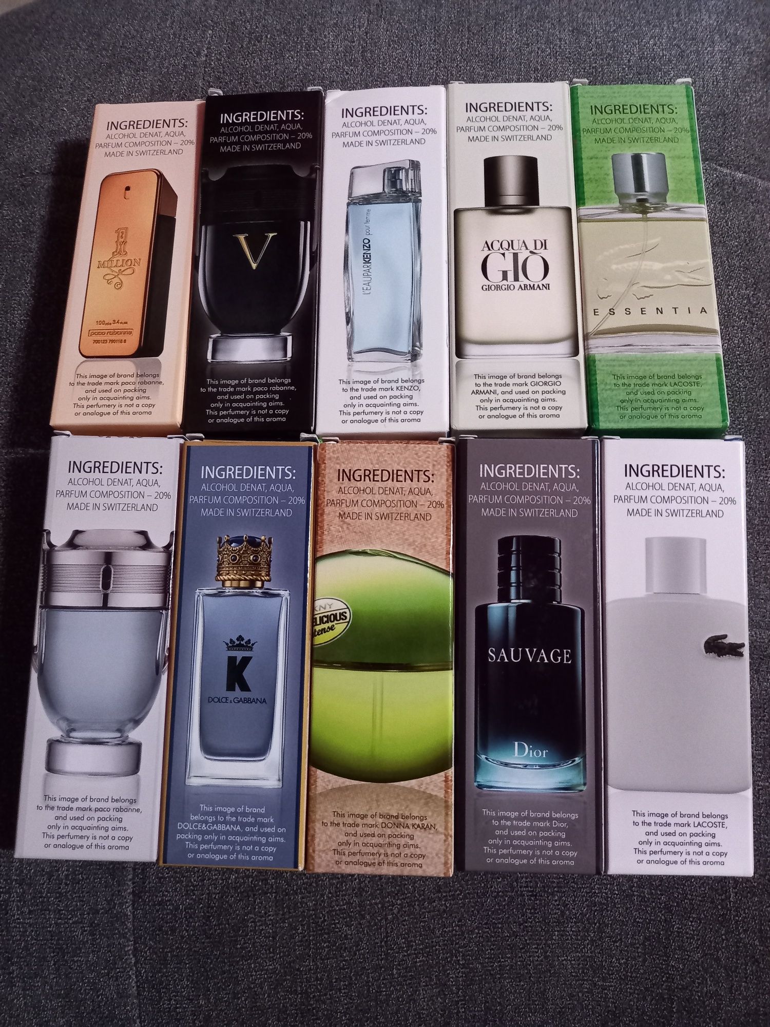 Чоловічі парфуми,виробник Швейцарія, у наявності