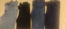 4 pares de calças