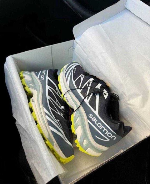 (БЕЗ ПЕРЕДОПЛАТИ)Salomon XT-6 Adv Blue Green Gore-Tex Соломони сині