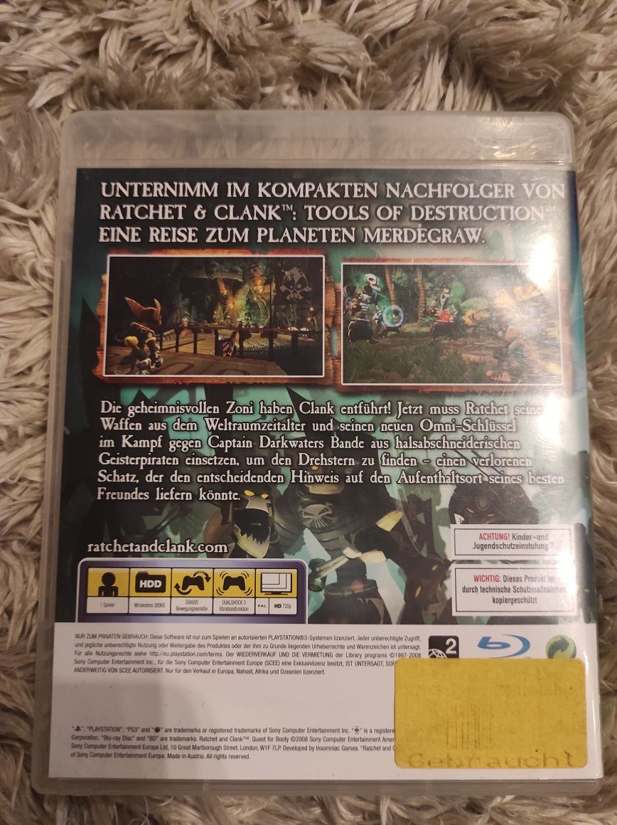 Ratchet & Clank quest for booty PS3 PlayStation