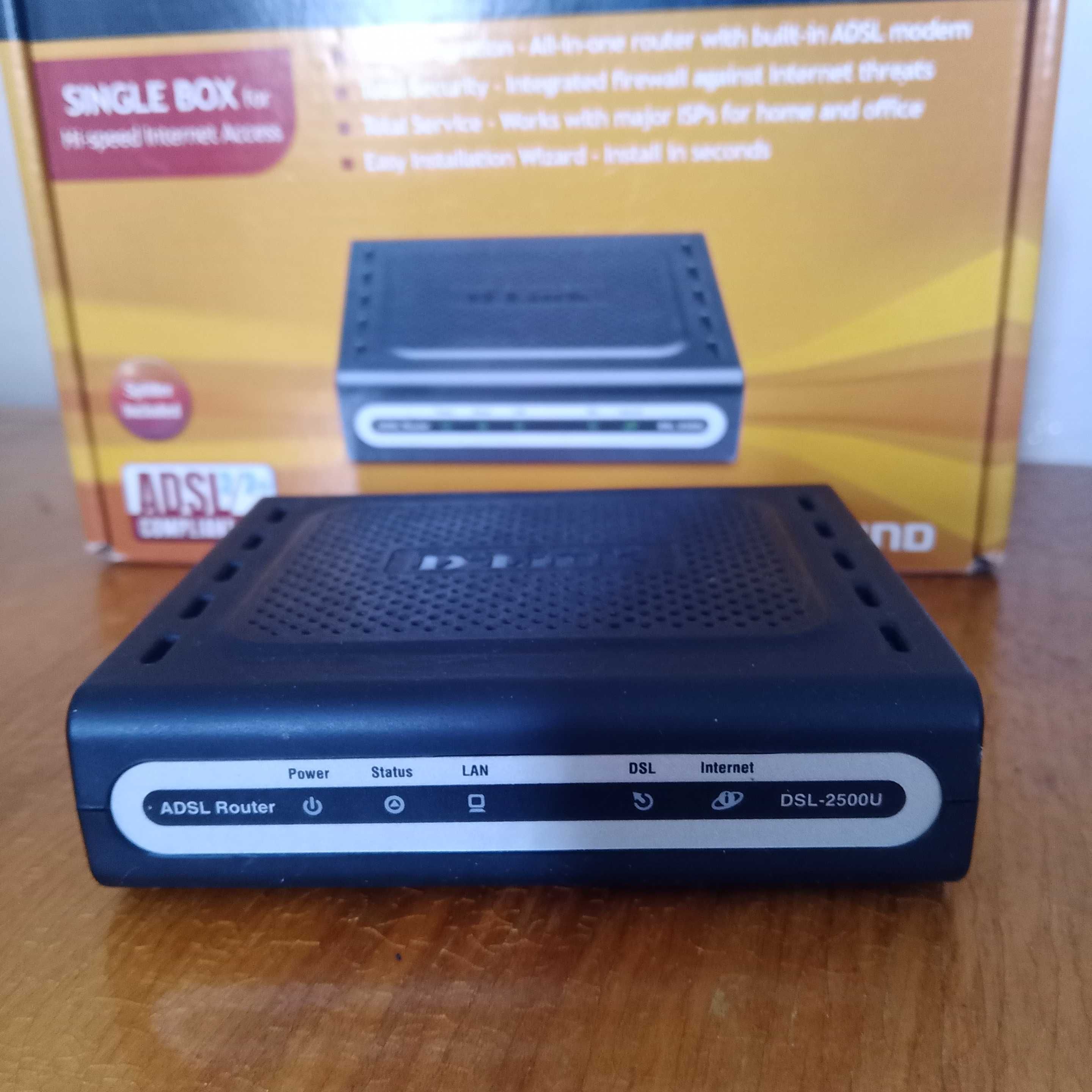 Маршрутизатор D-Link DSL-2500U б\в