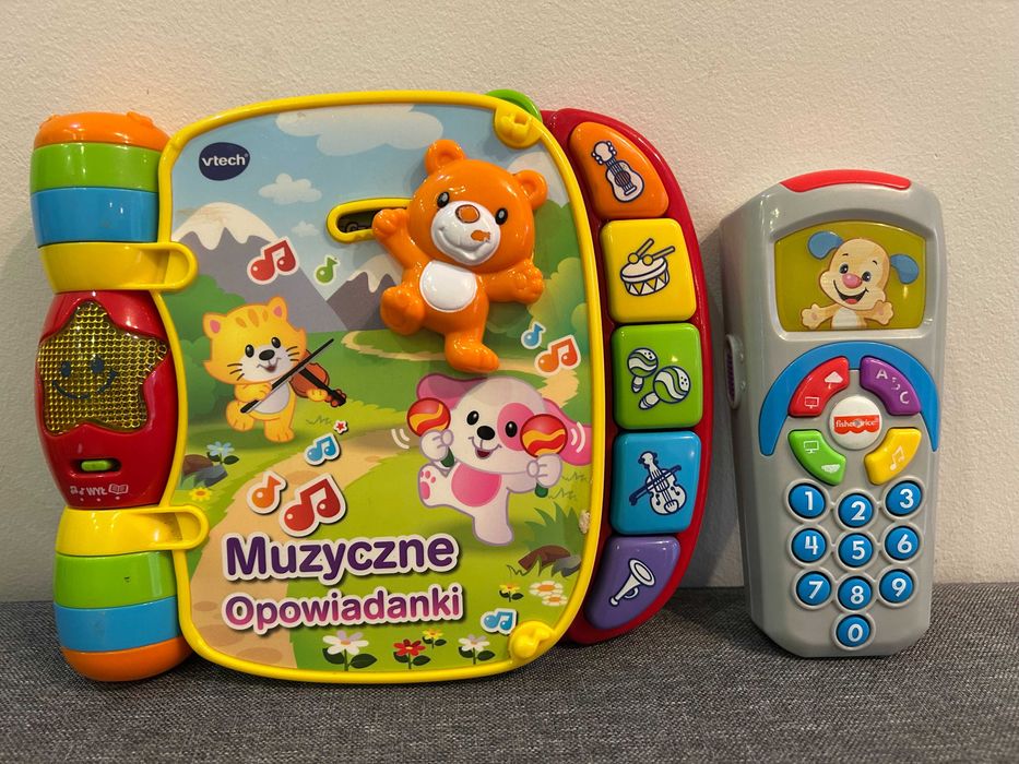 Fisher-Price edukacyjny piesek Książeczka pilot 15szt