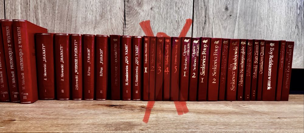 Kolekcja książek - klasyka - 24 szt.