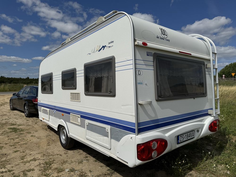 Przyczepa kempingowa Hobby 460 De Luxe Easy