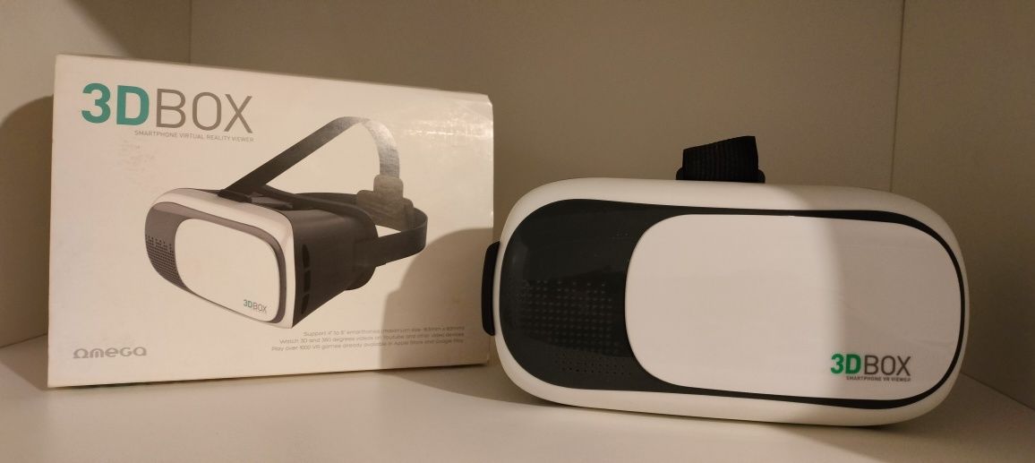 Gogle VR dla smartfona OMEGA 3D Box OGVR3D