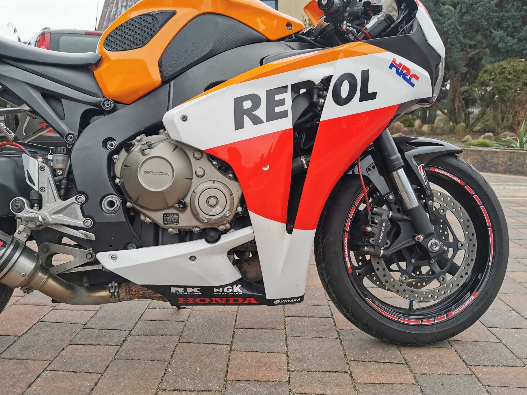 Cbr 1000rr sc59 2008rp repsol doinwestowany 35tys przebieg