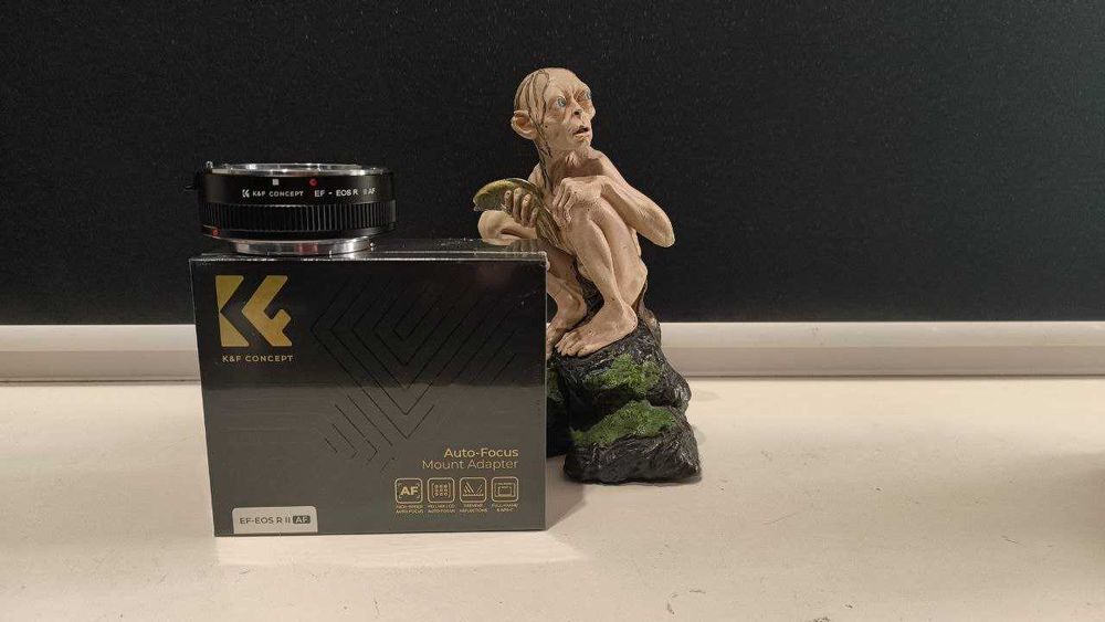 K&F concept adapter Canon EF-EOS R II AF адаптер