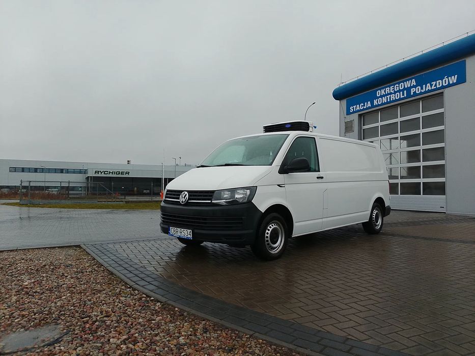 Volkswagen Transporter T6 L2 Maxi Long Salon PL Izoterma Chłodnia Mroźnia do lodów minus 20 stopni 220V  3Eupal  Producent Chłodnia/Mroźnia/Grzanie Zimowa Wyprzedaż
