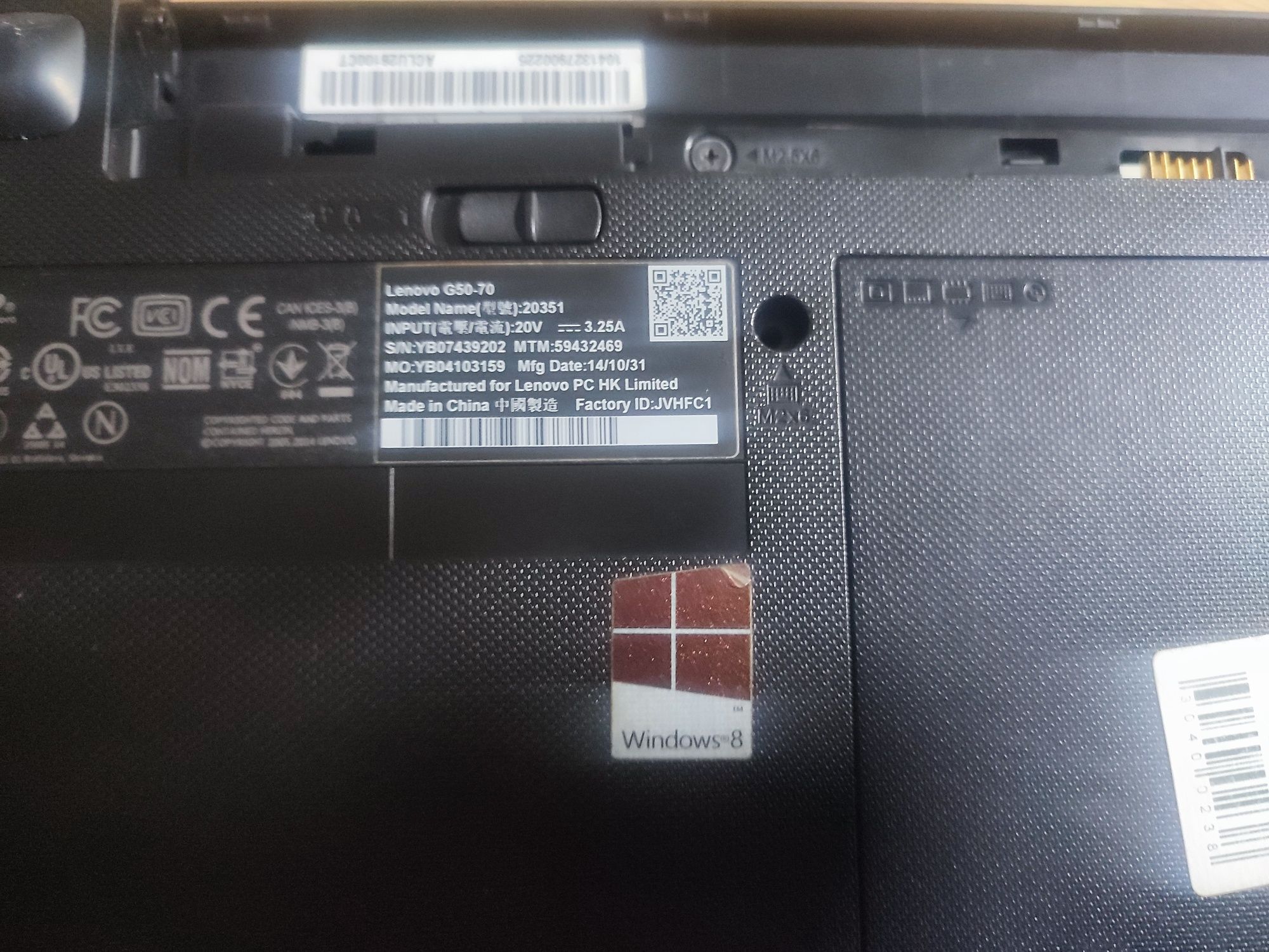 Vende se Lenovo sem bateria